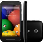 Ficha técnica e caractérísticas do produto Smartphone Motorola Moto e Desbloqueado Android 4.4 Tela 4.3" 4GB 3G Wi-Fi Câmera 5MP GPS - Preto