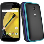 Ficha técnica e caractérísticas do produto Smartphone Motorola Moto e (2ª Geração) Colors Dual Chip Desbloqueado Android Lollipop 5.0 Tela 4.5" 16GB Wi-Fi Câmera de 5MP Preto