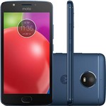 Smartphone Motorola Moto E4 Dual Chip Android 7.1.1 Nougat Tela 5" Quad-Core 1.3GHz 16GB 4G Câmera 8MP - Azul Safira