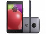 Ficha técnica e caractérísticas do produto Smartphone Motorola Moto E4 Dual Chip Android 7.1.1 Nougat Tela 5 Quad-Core 1.3GHz 16GB 4G Câmera 8MP - Titanium