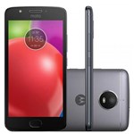 Ficha técnica e caractérísticas do produto Smartphone Motorola Moto E4 16GB Preto com Capa Titanium