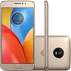 Ficha técnica e caractérísticas do produto Smartphone Motorola Moto E4 Plus Dual Chip Android 7.1.1 Nougat Tela 5.5" Quad-Core 1.3GHz 16GB 4G Câmera 13MP - Ouro