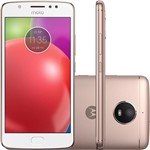 Ficha técnica e caractérísticas do produto Smartphone Motorola Moto E4 XT1763 Ouro Rose com 16GB, Tela 5'', Dual Chip, Android 7.1, 4G, Câmera