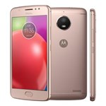 Ficha técnica e caractérísticas do produto Smartphone Motorola Moto E4 XT1763 Rose com 16GB, Tela 5'', Dual Chip, Android 7.1, 4G, Câmera 8MP, Processador Quad-Core e 2GB de RAM