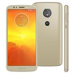 Smartphone Motorola Moto E5 16GB Ouro - Dual Chip 4G Câm 13MP + Selfie 5MP Flash Tela 5.7 Pol