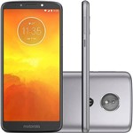 Ficha técnica e caractérísticas do produto Smartphone Motorola Moto E5 Dual Chip Android Oreo - 8.0 Tela 5.7" Quad-Core 1.4 GHz 16GB 4G Câmera 13MP - Platinum