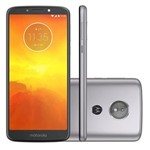 Ficha técnica e caractérísticas do produto Smartphone Motorola Moto E5 XT1944-4 Dual SIM 16GB Tela 5.7? 13MP/5MP OS 8.0 - Cinza