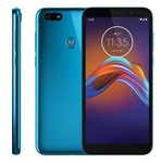 Ficha técnica e caractérísticas do produto Smartphone Motorola Moto E6 Play, 5,5", 13MP, 32GB - Azul