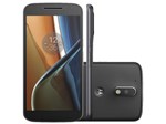 Smartphone Motorola Moto G 4ª Geração 16GB Preto - Dual Chip 4G Câm. 13MP + Selfie 5MP Tela 5.5”