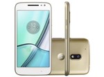 Smartphone Motorola Moto G 4ª Play DTV Edição - Especial 16GB Dourado Dual Chip 4G Câm. 8MP