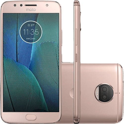 Ficha técnica e caractérísticas do produto Smartphone Motorola Moto G 5s Plus Dual Chip Android 7.1.1 Nougat Tela 5.5" Snapdragon 625 32GB 4G 13MP Câmera Dual Cam - Ouro Rosa