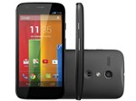 Ficha técnica e caractérísticas do produto Smartphone Motorola Moto G 8GB Dual Chip 3G - Câm. 5MP Tela 4.5” Proc. Quad Core Desbl Tim