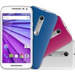 Ficha técnica e caractérísticas do produto Smartphone Motorola Moto G 3ª Geração Colors HDTV, Dual Chip, Android 5.1, Tela 5", 16GB, 4G, Câmera