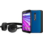 Ficha técnica e caractérísticas do produto Smartphone Motorola Moto G (3ª Geração) Music Dual Chip Desbloqueado Android Lollipop 5.1 Tela 5" 16GB Wi-Fi Câmera de 13MP - Preto