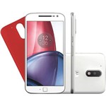 Ficha técnica e caractérísticas do produto Smartphone Motorola Moto G4 Plus Dual Chip Android 6.0 Tela 5.5'' 32GB Câmera 16MP - Branco