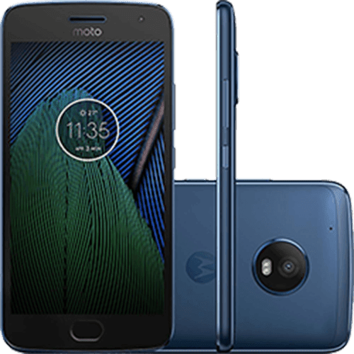 Ficha técnica e caractérísticas do produto Smartphone Motorola Moto G5 Plus Dual Chip Android Nougat 7.0 Tela 5,2" Octa-Core 2GHz 32GB 4G Câmera 12MP - Azul Safira