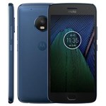 Ficha técnica e caractérísticas do produto Smartphone Motorola Moto G5 Plus TV XT1683 Azul com 32GB, Tela 5.2'', Dual Chip, Android 7.0, 4G, Câmera 12MP, Processador Octa-Core e 2GB de RAM