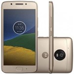 Ficha técnica e caractérísticas do produto Smartphone Motorola Moto G5 XT1676 16GB/3BG LTE Dual Sim Tela 5.0´´FHD Câm.13MP+5MP-Dourado
