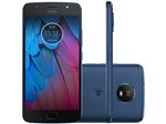 Smartphone Motorola Moto G5s 32GB Azul Safira - Dual Chip 4G Câm. 16MP + Selfie 5MP Tela 5,2”