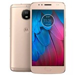 Ficha técnica e caractérísticas do produto Smartphone Motorola Moto G5s, Ouro, XT1792, Tela de 5.2", 32GB, 16MP