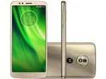 Smartphone Motorola Moto G6 Play 32GB Ouro 4G - 3GB RAM Tela 5.7” Câm. 13MP + Câm. Selfie 8MP