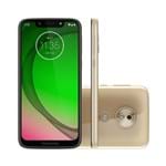 Ficha técnica e caractérísticas do produto Smartphone Motorola Moto G7 Play Edicao Especial 32Gb Tela 5.7` - Ouro