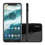 Smartphone Motorola One Xt1941 5.9 32gb 3gb Ram 4g Dual Sim Cam. 13mp e 2mp Frontal 8mp Preto Ediçao Limitada