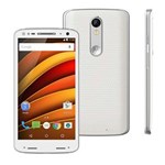 Ficha técnica e caractérísticas do produto Smartphone Motorola Moto X Force XT1580 Branco com 64GB, Tela de 5.4'', Dual Chip, Android 5.1, 4G, Câmera 21MP e Processador Qualcomm Octa-Core