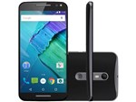 Smartphone Motorola Moto X Style 32GB Preto - Dual Chip 4G Câm. 21MP + Selfie 5MP Tela 5.7”