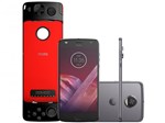 Smartphone Motorola Moto Z2 Play Gamepad Edition - 64GB Platinum Dual Chip 4G Câm. 12MP + Selfie 5MP