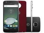Smartphone Motorola Moto Z Play 32GB Preto e Prata - Dual Chip 4G Câm 16MP + Selfie 5MP Flash Tela 5.5”