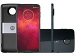 Ficha técnica e caractérísticas do produto Smartphone Motorola Moto Z3 Play PowerPack & DTV - 64GB Índigo 4G 4GB RAM 6” Câm. Dupla + Selfie 8MP