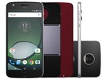 Smartphone Motorola Moto Z Play Projector Edition - 32GB Preto e Prata Dual Chip 4G Câm. 16MP
