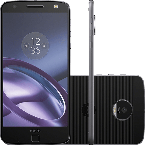 Ficha técnica e caractérísticas do produto Smartphone Motorola Moto Z Style Dual Chip Android 6.0.1 Tela 5.5" 64GB 4G Câmera 13MP - Preto