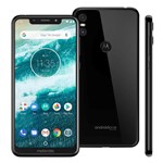 Ficha técnica e caractérísticas do produto Smartphone Motorola One 64GB 4G Qualcomm - 4GB RAM Tela 5,9 Câm. Dupla + Câm. Selfie 8MP - Preto