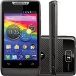 Ficha técnica e caractérísticas do produto Smartphone Dual Chip Motorola RAZR D1 Preto Android 4.1 Desbloqueado Tim Câmera 5MP Touchscreen 3.5" Wi-Fi, GPS, Memória Interna 4GB