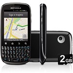 Smartphone Motorola XT316 Spice Key, Desbloqueado, Preto- Android, Tela 2.8", Câmera 3.2MP, 3G, Wi-Fi, GPS, Bluetooth e ...