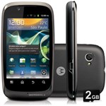 Smartphone Motorola XT531 Spice XT, Desbloqueado, Titânio, Android 2.3, Processador 800MHZ, Tela Touch 3.5", Câmera 5MP,...
