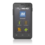 Ficha técnica e caractérísticas do produto Smartphone Ms40 Quad Core 1.2 Ghz Preto Nb226 - Multilaser