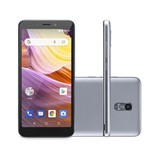 Ficha técnica e caractérísticas do produto Smartphone MS50G 3G 5,5 Pol. RAM 1GB Câmera 8MP+5MP Android 8.1 Bluetooth 8GB Prata/Preto Multilaser - NB730