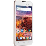 Ficha técnica e caractérísticas do produto Smartphone Ms50l 5'' 8Gb Quad 1Gb Ram - NB707 - Multilaser (Branco/Dourado)