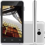 Ficha técnica e caractérísticas do produto Smartphone Multilaser MS40 Dual Chip Android 4.4 Tela 4" 4GB 3G Câmera 5MP - Branco