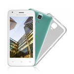 Ficha técnica e caractérísticas do produto Smartphone Multilaser MS45S Branco + Capa + Case Extra Quad 4.5