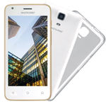 Ficha técnica e caractérísticas do produto Smartphone Multilaser MS45S Dourado Tela 4.5 Câmera 3 MP + 5 MP 3G Quad Core 8GB Android 6 - P9042