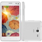 Ficha técnica e caractérísticas do produto Smartphone Multilaser MS50 Colors 3G, Quad Core, 8MP, 16GB, Dual Chip, Branco - NB221