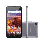 Ficha técnica e caractérísticas do produto Smartphone Multilaser MS50L 3G Android 7.0 Preto Grafite 5”
