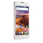 Smartphone Multilaser MS50L 3G QuadCore 1GB RAM Tela 5 Dual Chip Android 7 Dourado - P9052