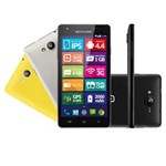 Ficha técnica e caractérísticas do produto Smartphone Multilaser MS6 Colors Preto Quad Core, Android 4.4, Câmera 8MP, Tela 5,5'', Wi-Fi, 3G, Bluetooth, 16GB e Dual Chip