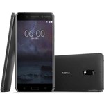 Smartphone Nokia 6 Dual Chip Android 7.1 Tela 5.5 32gb 4g Camera 16mp - Preto