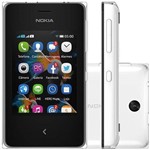 Smartphone Nokia Asha 500 Branco Dual Chip Desbloqueado, Camera 2mp, Touch Screen, Wi-Fi, Bluetooth,